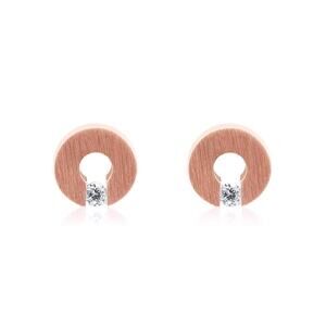 B.Tiff Rose Gold Malfinia Earrings (Retail $105)